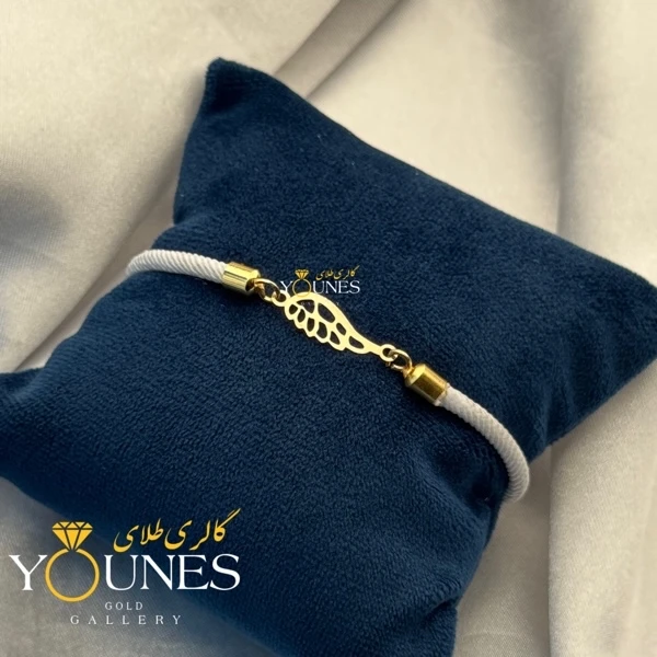 دستبند بال مینیمال طلا لیزری